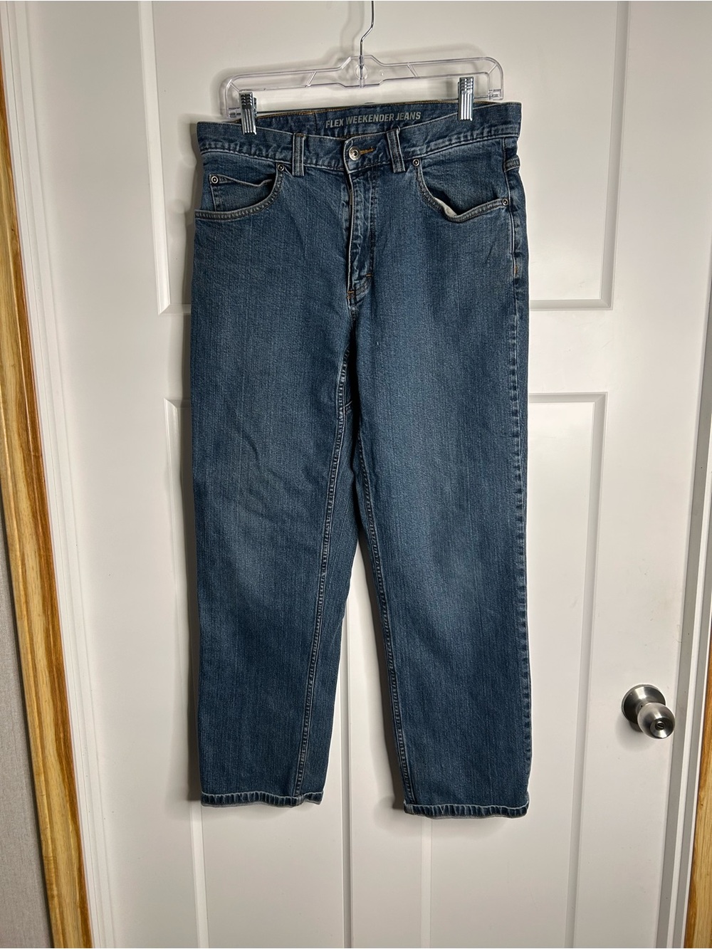 Duluth Trading Co Men’s 32x 30 Flex Weekender Straight Leg Jeans Blue 3747